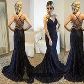 Charming Sparkly Spaghetti Straps Mermaid Unique Prom Dresses on Line